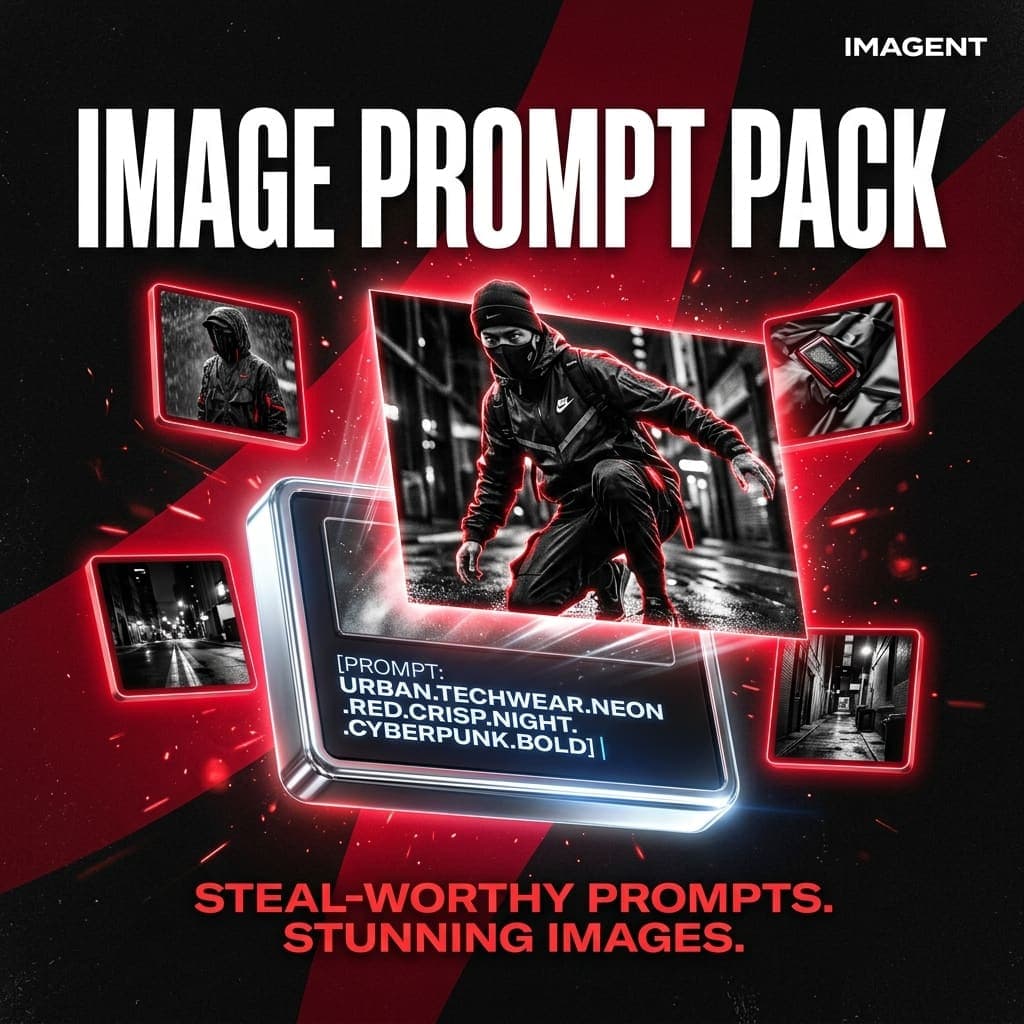 Image Prompt Pack (Midjourney/Flux)